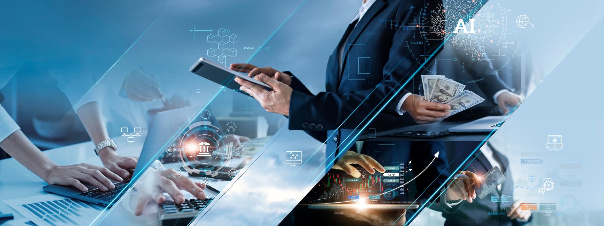 Chart showing market growth